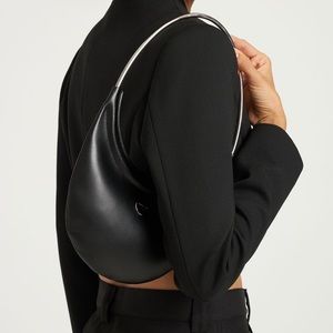 Coperni ring swipe leather shoulder bag